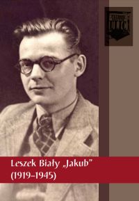 Okładka broszury z portretem Leszka Białego w garniturze i okrągłych okularach.