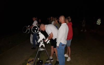 Nocne obserwacje gwiazd