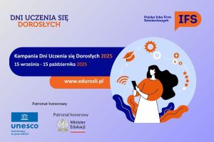 Baner Kampanii Dni Uczenia się Dorosłych 2025