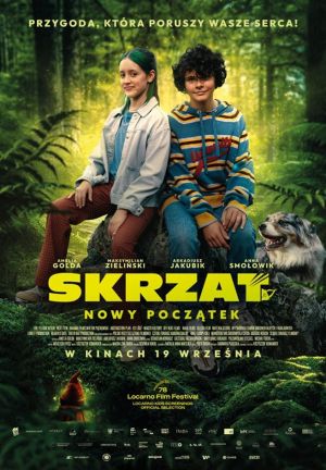 Plakat ilustrujący film familijny.