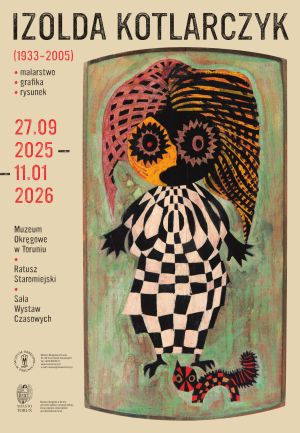 Plakat promujący wystawę w Ratuszu Staromiejskim