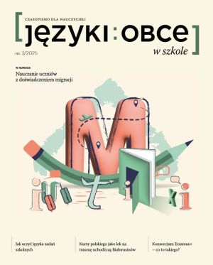 Okładka kwartalnika „Języki Obce w Szkole”.