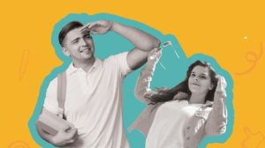 Para młodych ludzi.