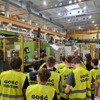 Wizyta w Szkoły Podstawowej w Mycielewie w Hanplast