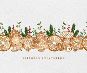 Pierniki o różnych kształtach.