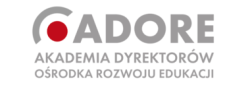 Logo ADORE Akademia Dyrektorów Ośrodka Rozwoju Edukacji