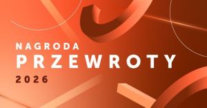 Grafika ozdobna Nagrody Przewroty 2026