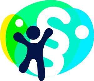 Piktogram przedstawiający postać z uniesionymi rękami na tle znaku paragrafu.