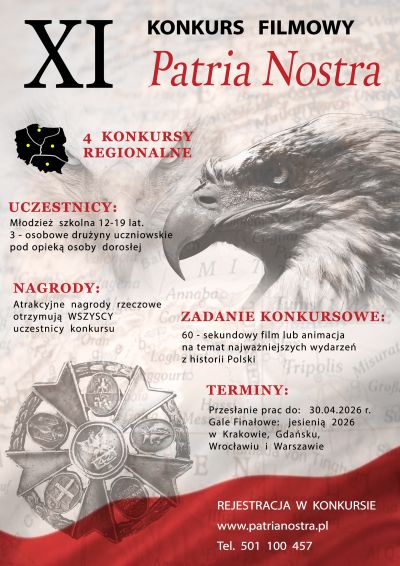 XI Edycja Filmowego Konkursu Historycznego Patria Nostra