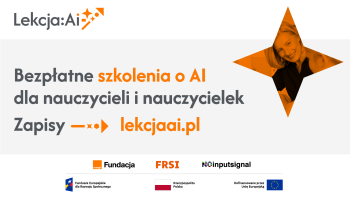 Plakat promujący projekt z logotypami organizatorów.