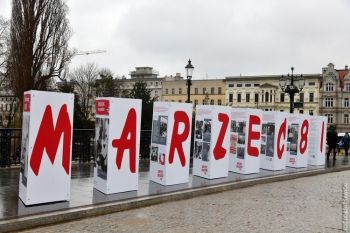Wystawa plenerowa Bydgoski Marzec 1981.
