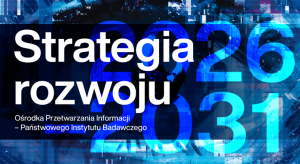 Ciemna grafika z napisem Strategia rozwoju 2026-2031.
