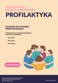 Okładka publikacji "Ścieżki pomocy w sytuacji przemocy rówieśniczej".