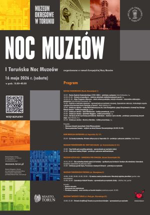 Plakat Nocy Muzeów.