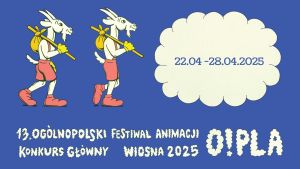 Koziołek Matołek z tobołkiem.