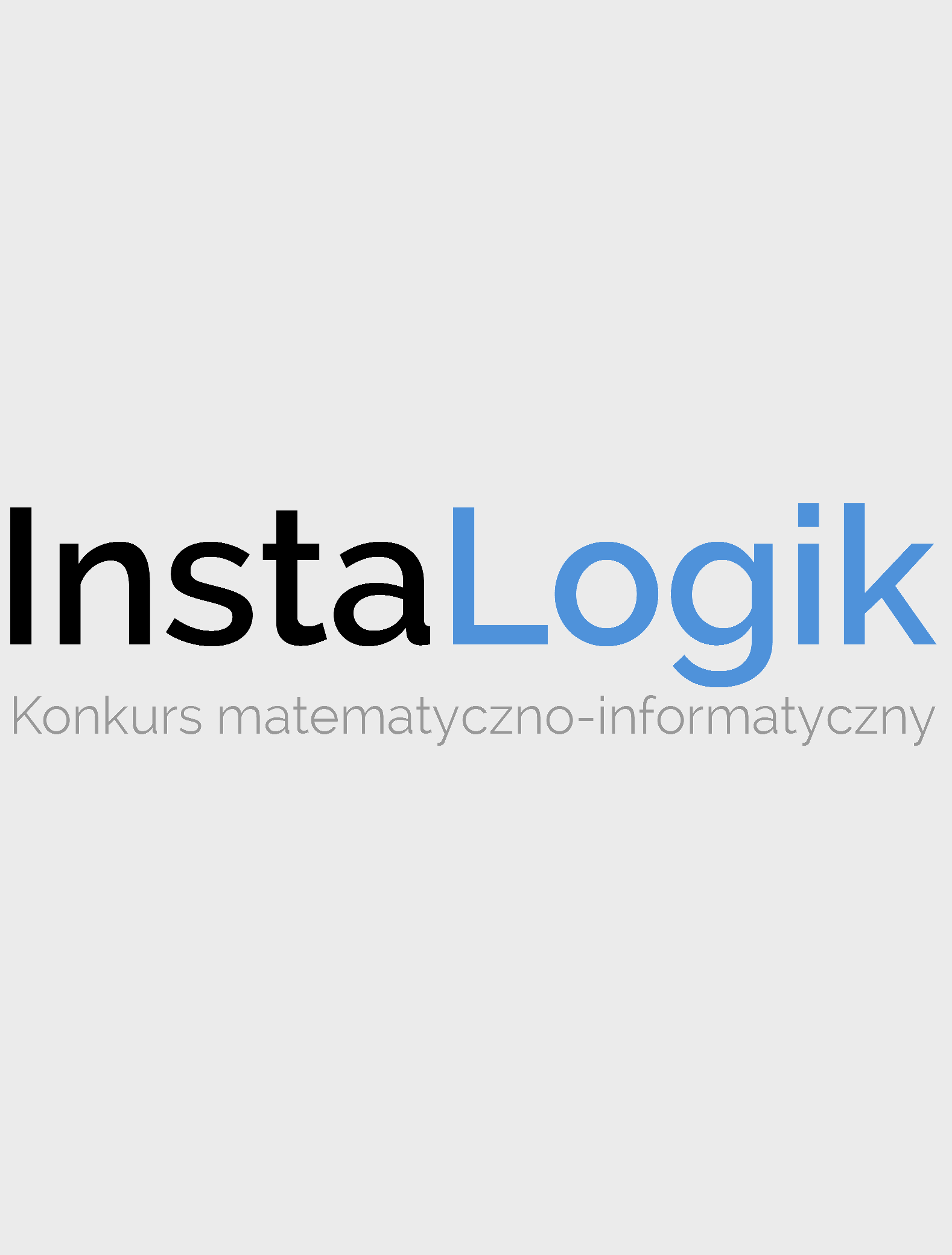 Logotyp konkursu InstaLogik.