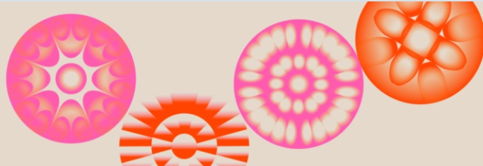 Ozdobne, kolorowe koła - motyw graficzny 50. edycji Olimpiady Artystycznej