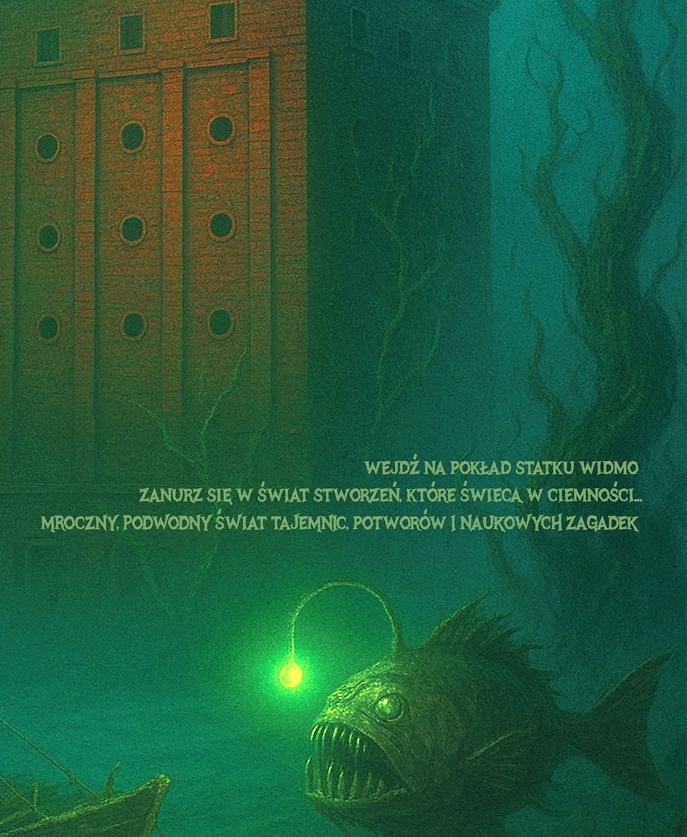 Plakat promujący wydarzenie w Centrum Nowoczesności Młyn Wiedzy!