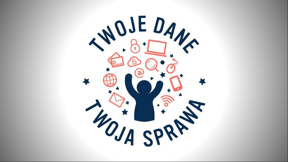 Logo programu „Twoje dane – Twoja sprawa”