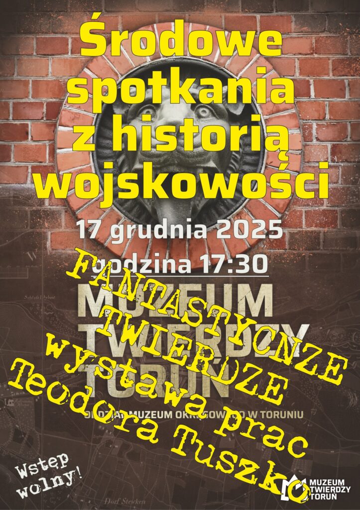 Plakat wydarzenia Środowe spotkania z historią wojskowości.