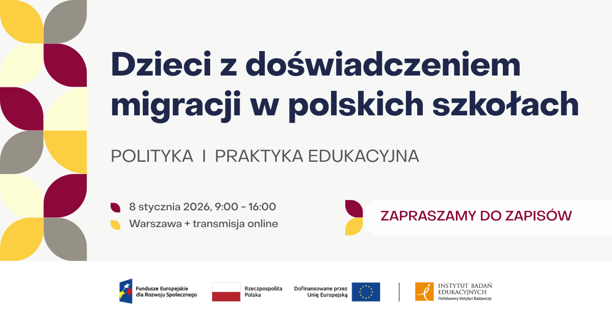Grafika promująca konferencję z podstawowymi informacjami oraz logotypami organizatorów.
