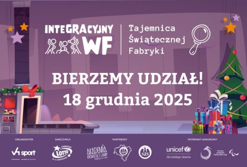 Integracyjny WF - Tajemnica Świątecznej Fabryki - spotkajmy się online 18 grudnia 2025 r.!