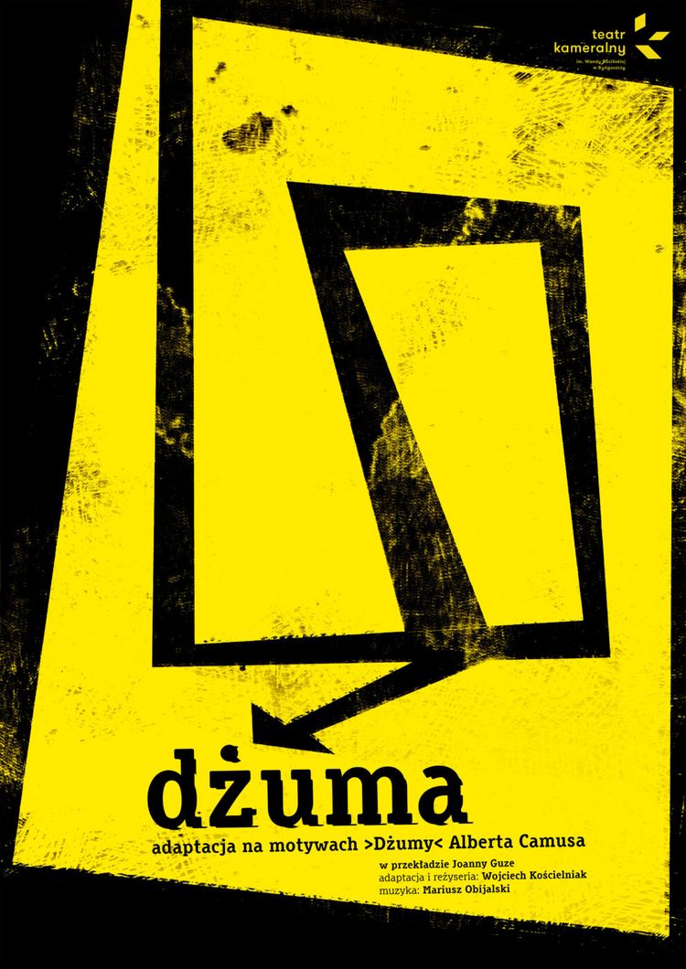 Plakat teatralny spektaklu 