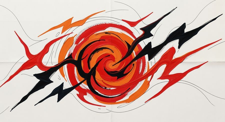 Grafika abstrakcyjna.