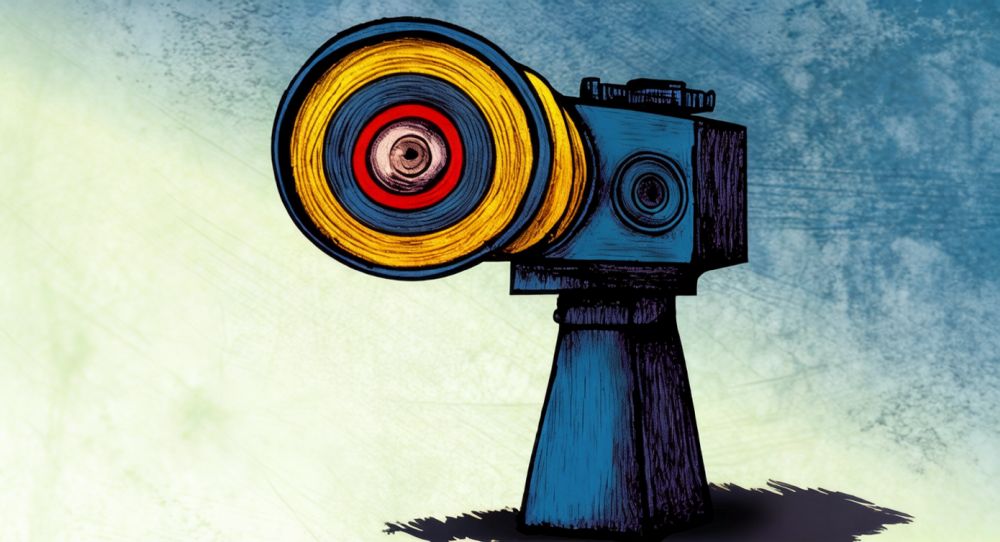 Kamera filmowa.