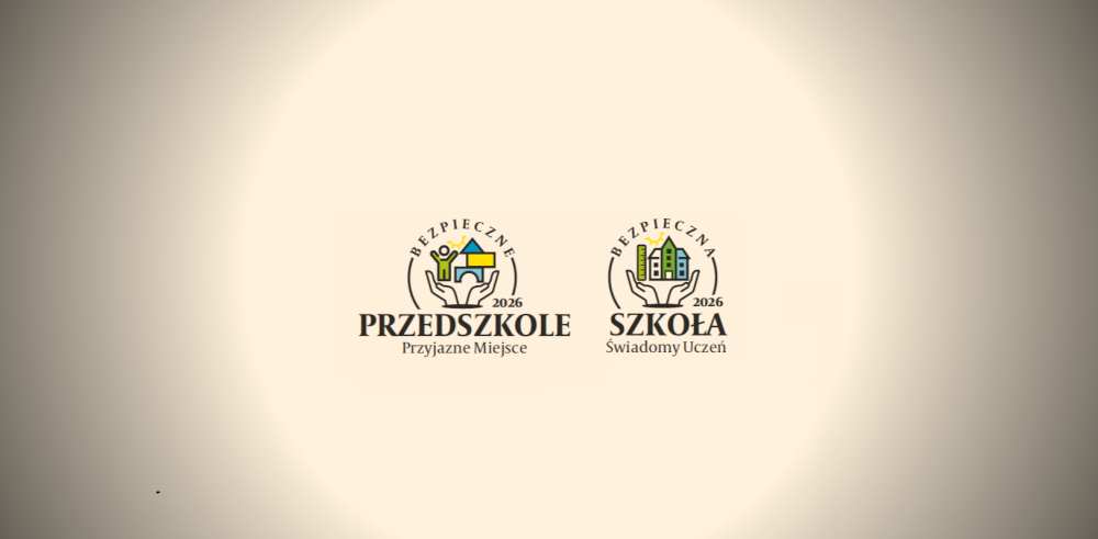 Logo konkursu Bezpieczne Przedszkole, Bezpieczna Szkoła.