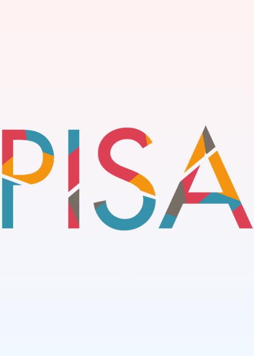 Logotyp badania PISA.