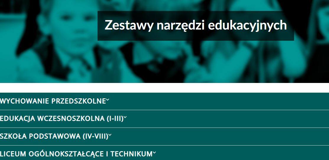Zestaw Narzędzi Edukacyjnych do wychowania przedszkolnego.