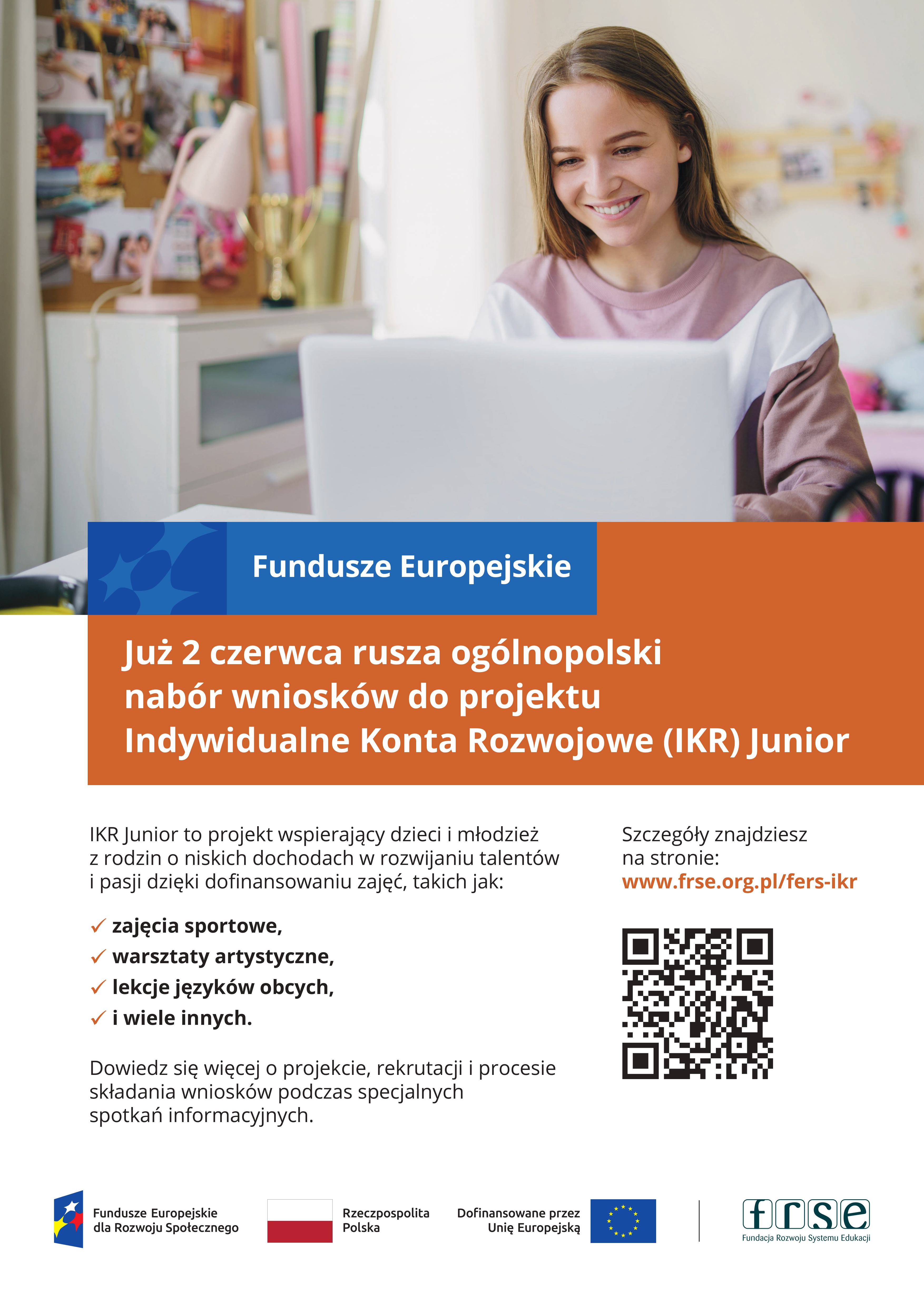 Indywidualne Konta Rozwojowe (IKR) Junior | Trwa nabór wniosków!