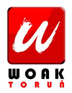 Logotyp WOAK-u w Toruniu