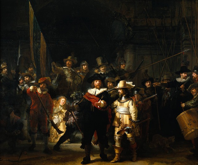 Wymarsz strzelców Rembrandta