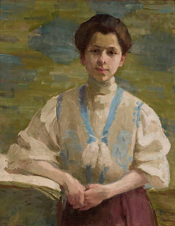 Olga Boznańska, Autoportret, 1893, Muzeum Narodowe w Warszawie