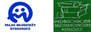 Pałac Młodzieży w Bydgoszczy + Pedagogiczna Biblioteka Wojewódzka w Bydgoszczy - logo