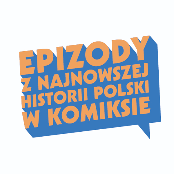 Znak graficzny 3. edycji konkursu "Epizody z najnowszej historii Polski w komiksie"
