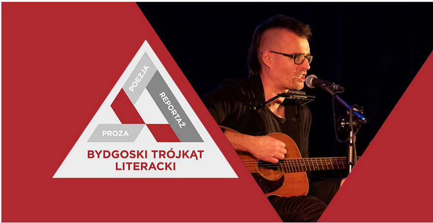 Bydgoski Trójkąt Literacki koncert Apolinary Polek i Jędrzej Kubiak - KPCK