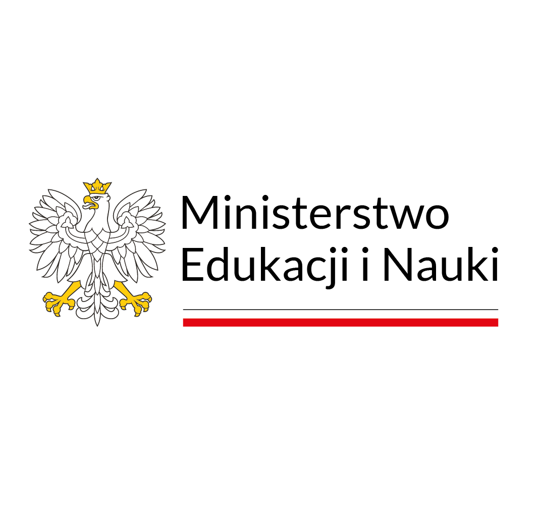 Godło państwowe i napis Ministerstwo Edukacji i Nauki