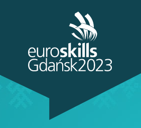 Logotyp EuroSkills Gdańsk 2023