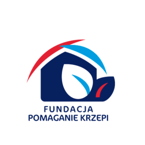 Fundacja "Pomaganie krzepi" Logo 