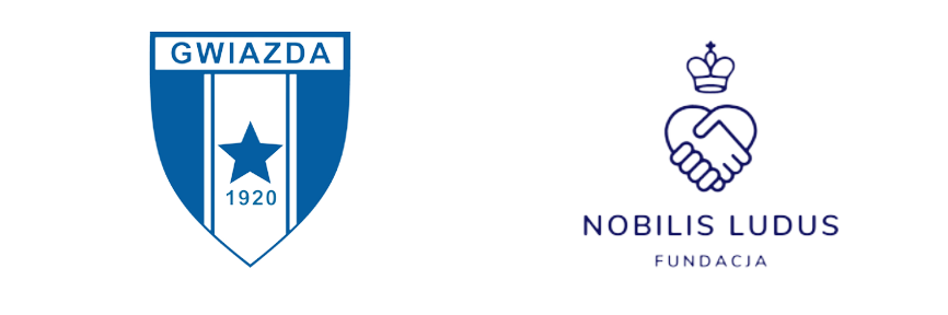 Klub Sportowy Gwiazda Bydgoszcz i Fundacja Nobilis Ludus - logotypy