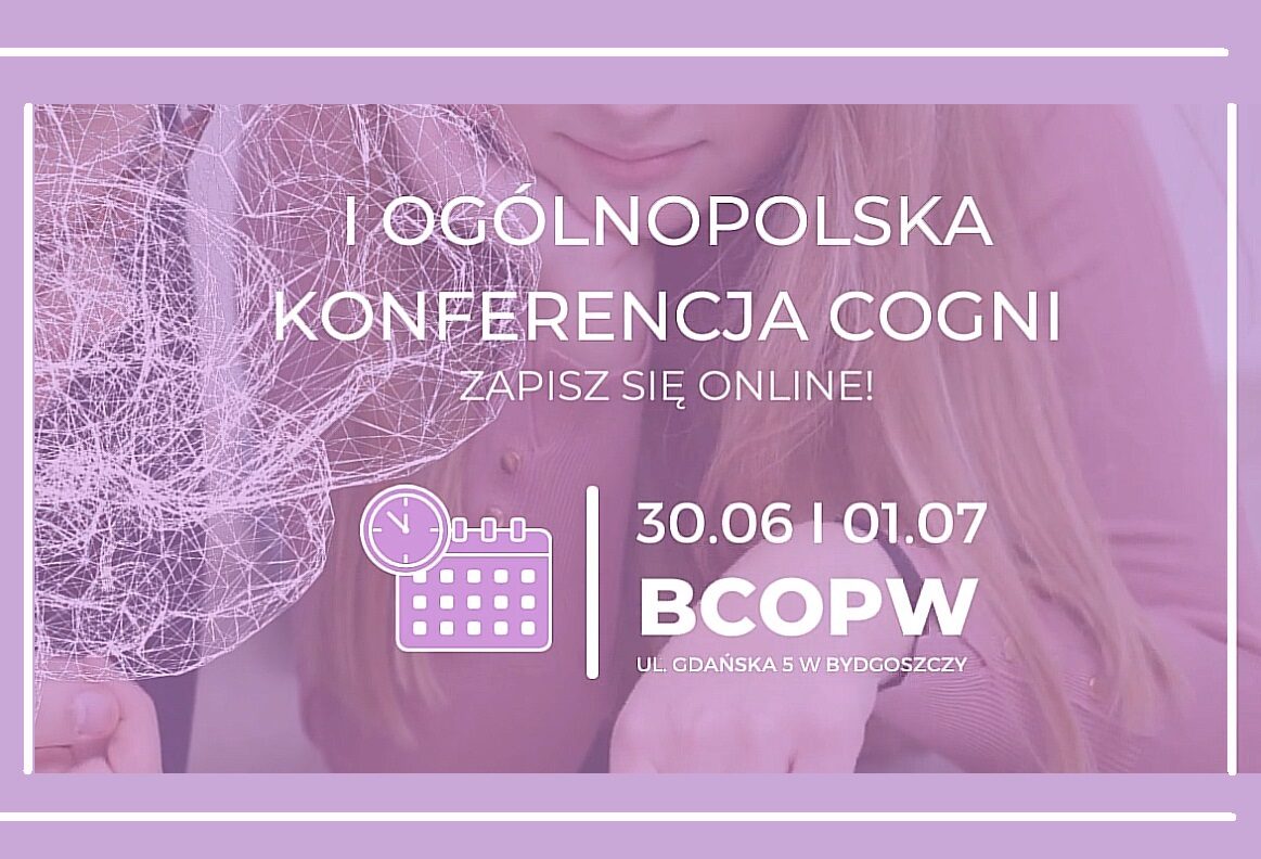 Plakat konferencji "Cogni"