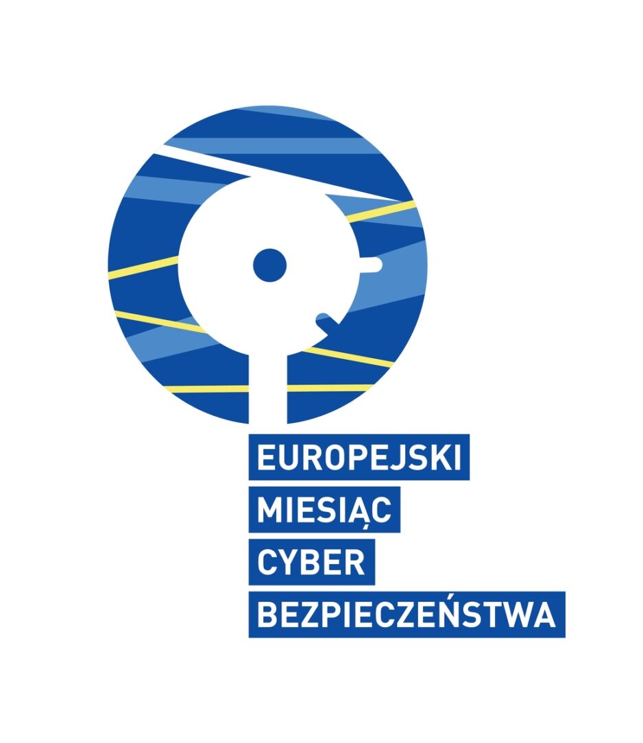 Europejski Miesiąc Cyberbezpieczeństwa logo