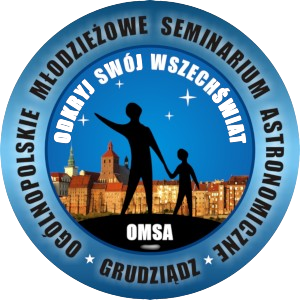 Ogólnopolskie Młodzieżowe Seminarium Astronomiczne Grudziądz - logo 