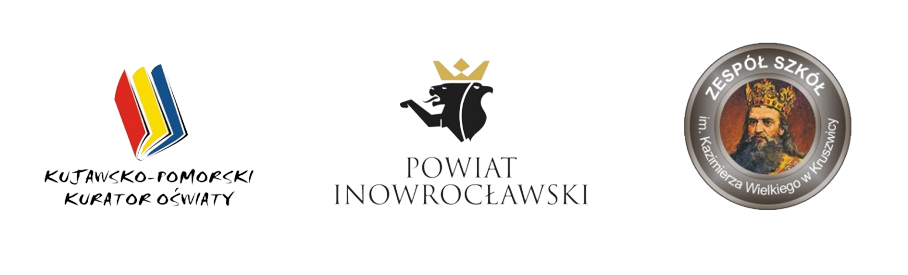 Kujawsko-Pomorski Kurator Oświaty, Powiat Inowrocławski, Zespół Szkół w Kruszwicy - logotypy