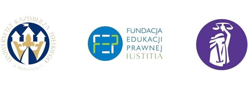 UKW + Iustitia - logotypy