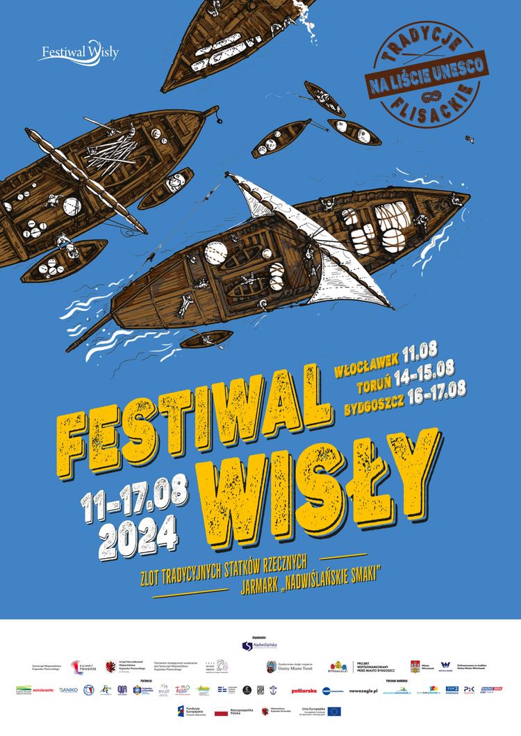 Plakat Festiwal Wisły