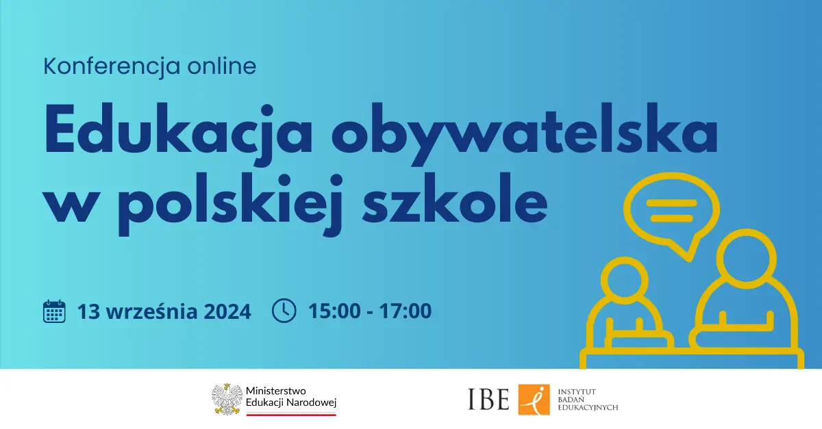 Edukacja obywatelska w polskiej szkole - konferencja online.